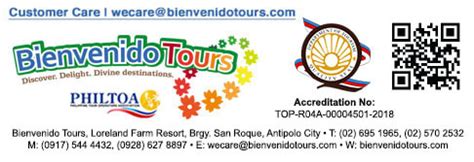 Bienvenido Tours .